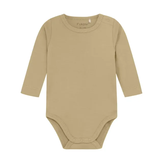 Body langærmet - Sesame - 92