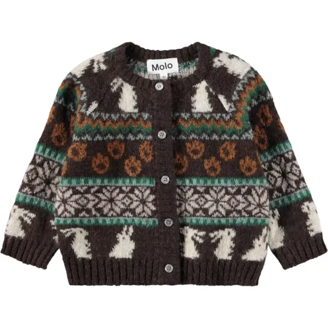 Molo Bobi Cardigan - Mini Fair Isle - 86