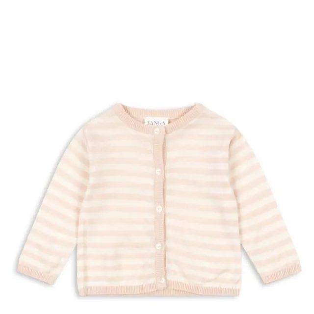 Fanga Fontana Venti Cardigan - Strik - GOTS - Cameo Rose