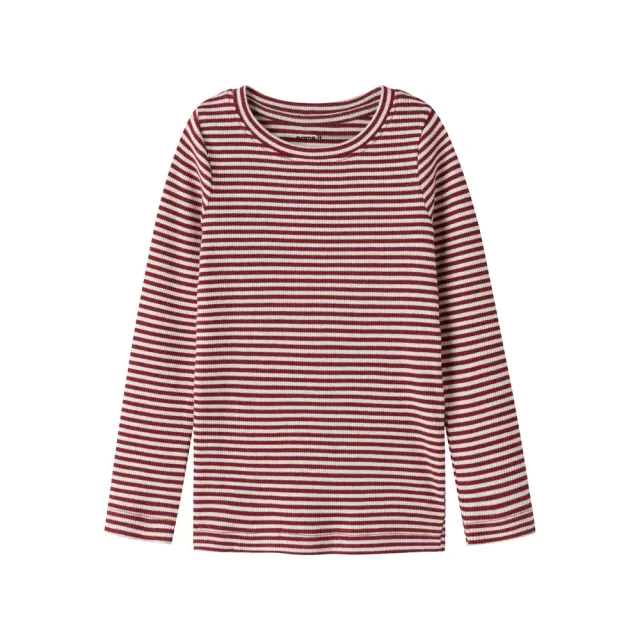 Name It Dab M Bluse - Red Dahlia - 110