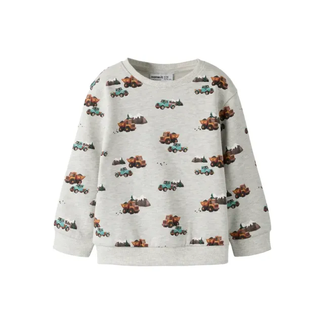 Name It Onikian Sweatshirt - Light Grey Melange - 116