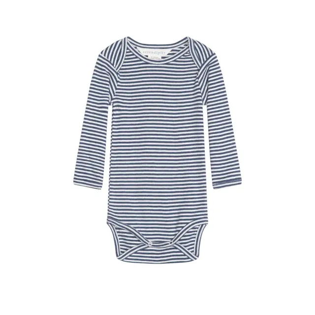 Serendipity Langærmet Body - Navy - 74