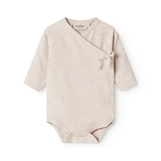 Belita Slå-om-body - Light beige melange - 50