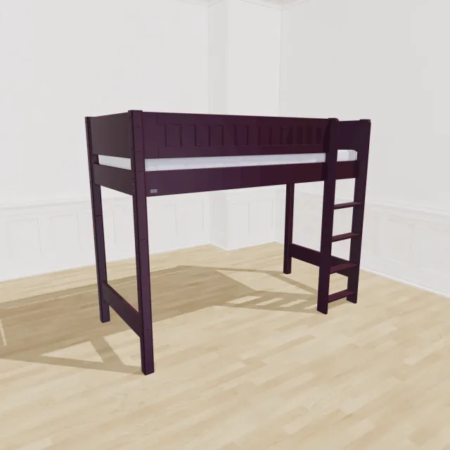 Manis-h Ask Mellemhøj Seng 90x160 - Mauve