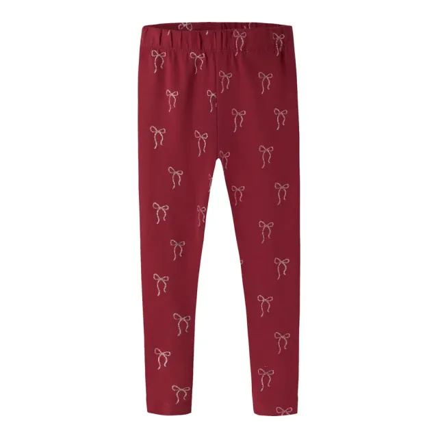 Name It Ri Leggings - Red Dahlia - 86