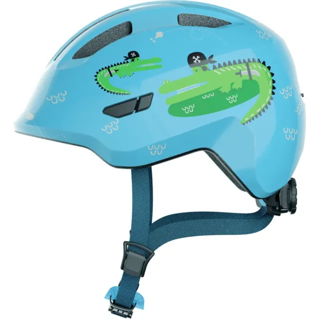 Abus Smiley 3.0 Cykelhjelm M - Blue Croco