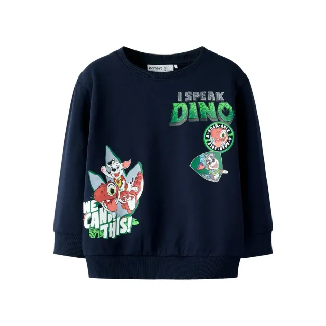 Name It Jak Paw Sweatshirt - Navy Blazer - 110