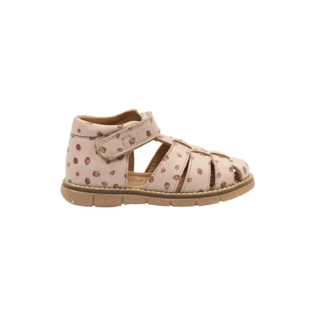 Peak Velcro Sandal - Dusty Rose Strawberry AOP - 28