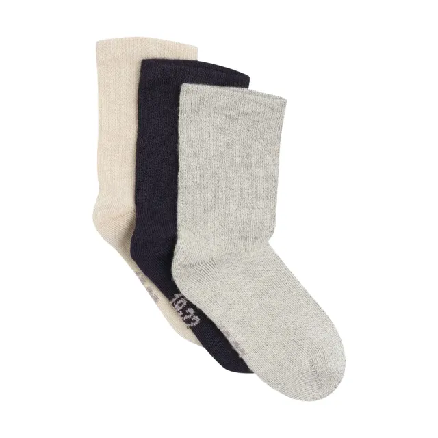 BeKids Ankelsok 3-pak - Dark navy - 23/26