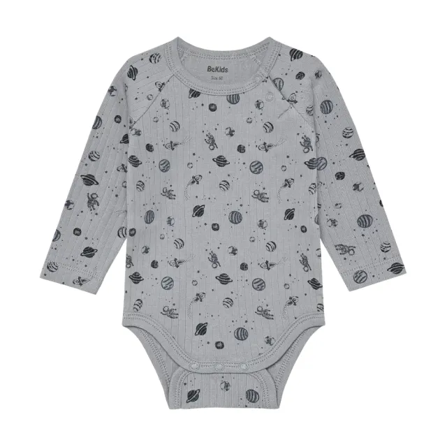 BeKids Langærmet Body - Wheathervane - 60