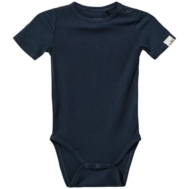 Sofie Schnoor Dicte Kortærmet Body - Navy Blue - 86