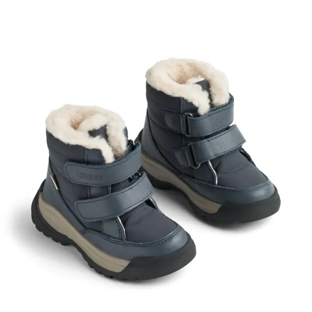 Wheat Millas Vinterstøvle Tex - Navy - 27