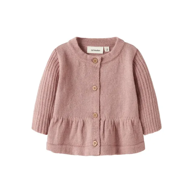 Lil' Atelier Nomo Nia Uldtrøje - Fawn - 74
