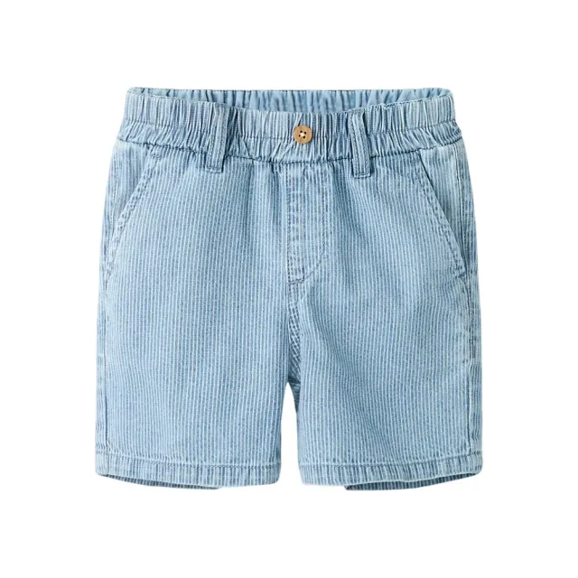 Ryan Jog Denim Shorts - Light Blue Denim - 110