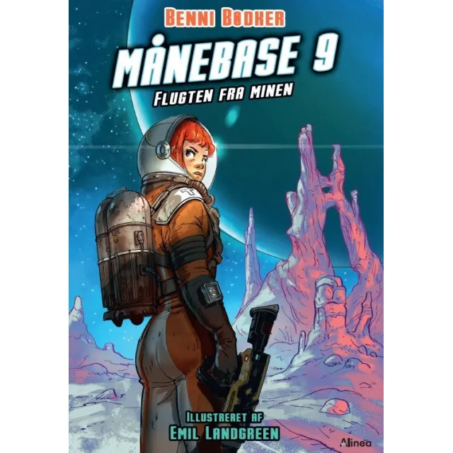 Månebase 9, Flugten fra minen, Rød Læseklub