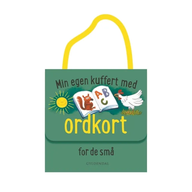 Min egen kuffert med ordkort for de små