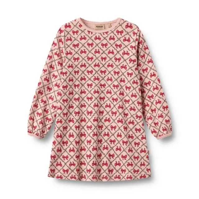 Wheat Elinor Natkjole - Dim Rose Bows - 98