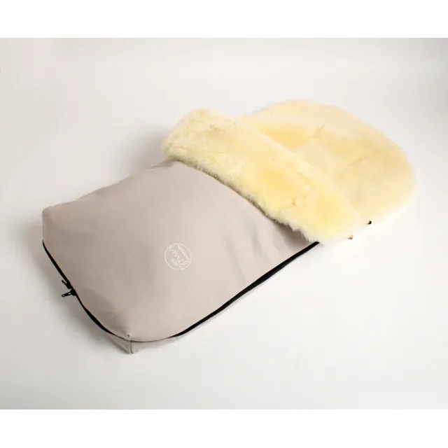 Naturkind Lammeskind Kørepose Emil  Slim - Creme