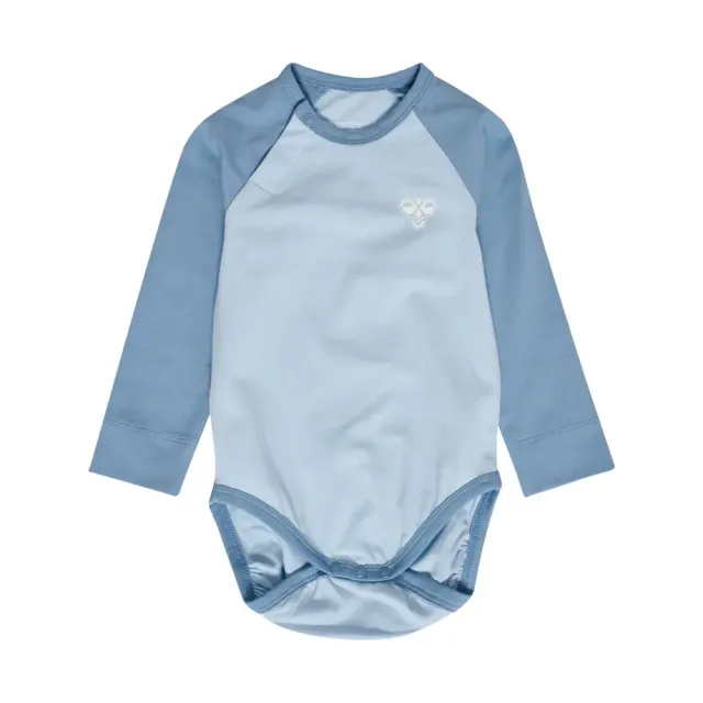 Raglan Langærmet Body - Faded denim - 68