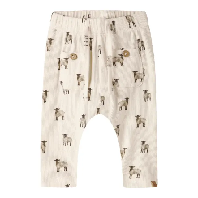Lil' Atelier Gavo Enk Bukser - Turtledove - 68