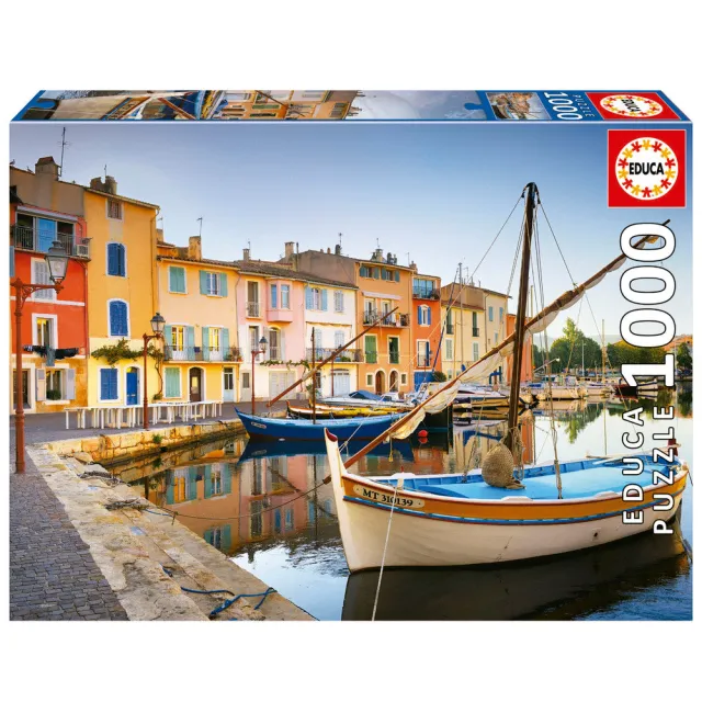 Harbour in Martigues Provence 1000 brikker