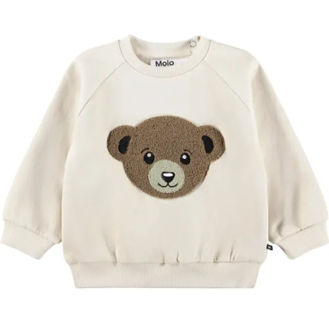 Molo Disc Sweatshirt - White Noise - 74