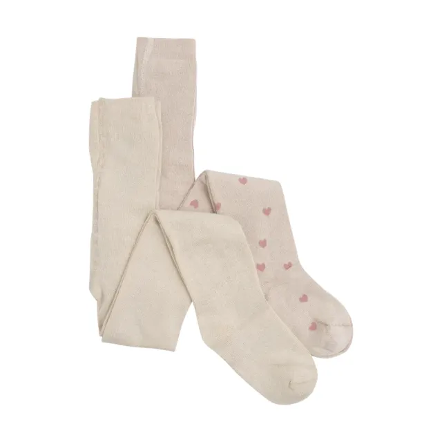 BeKids Strømpebukser 2-pak - Burnished lilac - 56/62