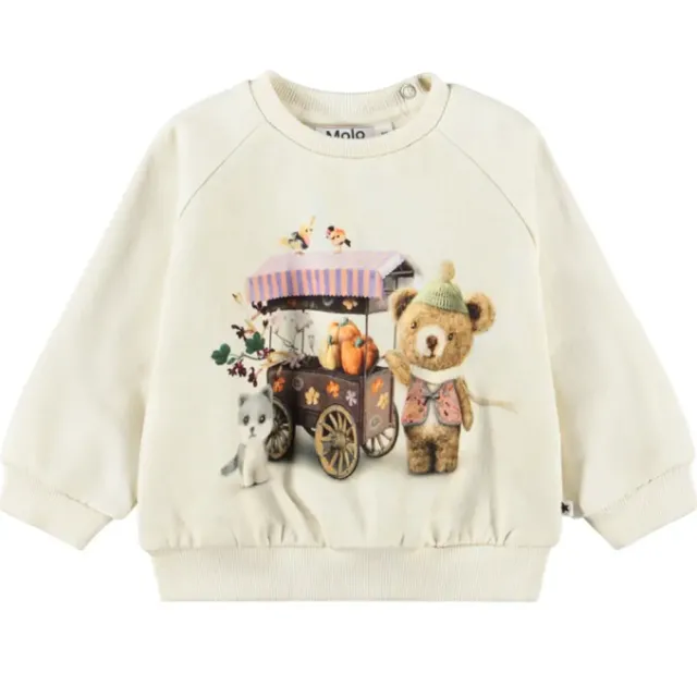 Molo Disc Sweatshirt - Flower Market - 68
