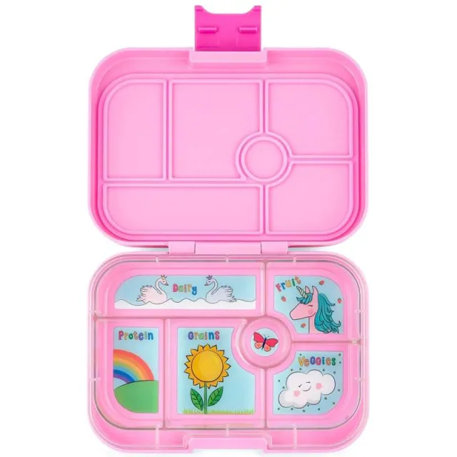 Yumbox Madkasse - Original - 6 rum - Power Pink/Unicorn