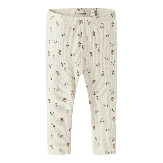 Lil' Atelier Gago Slim Leggings - Turtledove - 86
