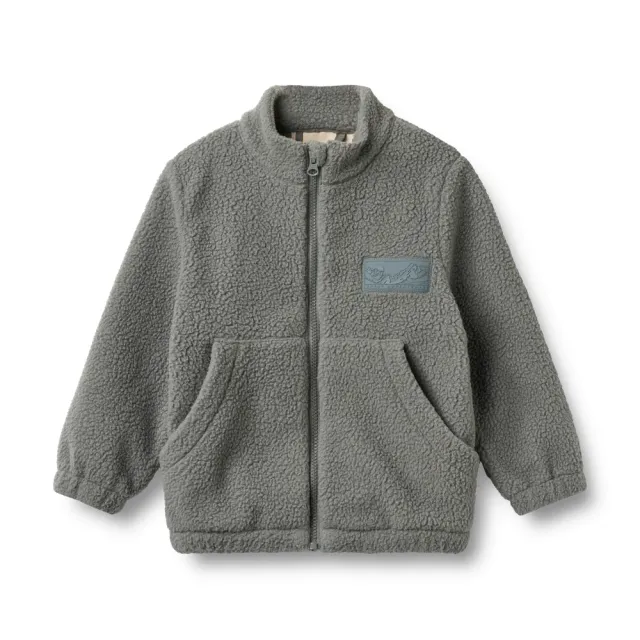 Wheat Helge Fleece Jakke - Flint - 110