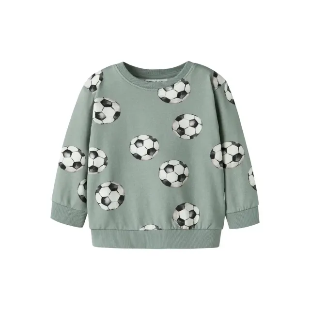 Name It Louie Sweatshirt - Green Milieu - 98