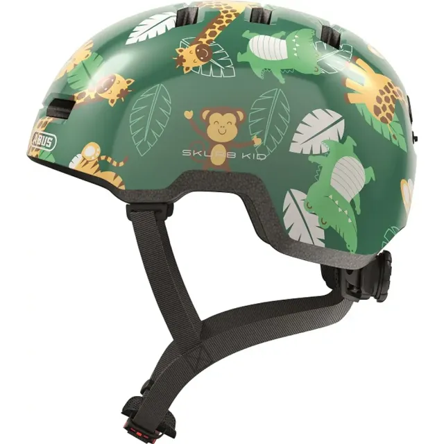 Abus Skurb Kid Cykelhjelm S - Green Jungle