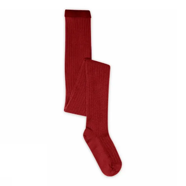 MP Denmark Irene Uld Strømpebukser - Karanda Red - 110