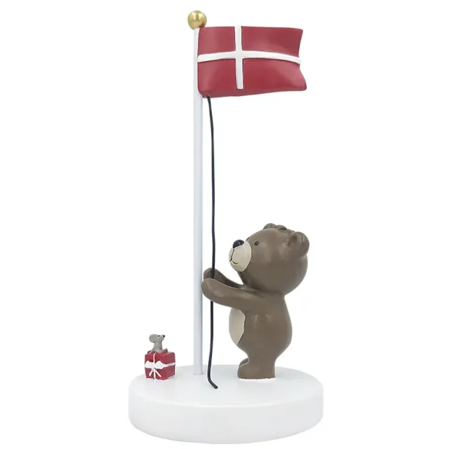 Bordflag, Bamse med mus og gave