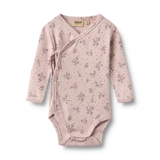 Wheat Chia Wrap Body - Lilac Flowers - 50