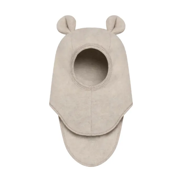 Huttelihut Uld Fleece Elefanthue M. Øre - Camel Melange - 48