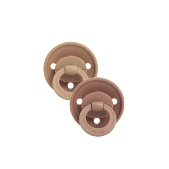 Elodie, Sut 3+ Mdr., Soft Terracotta, Rund - Silikone