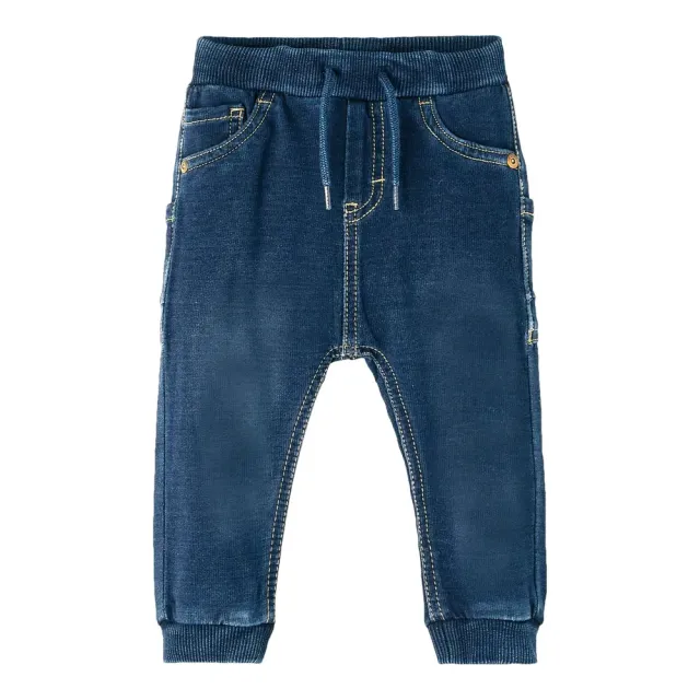 Ben u-shape round sweat jeans 1058-tr - DARK BLUE - 50