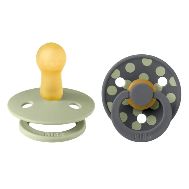 Studio Colour 2pk Polka Latex Str 2 Sage/Iron