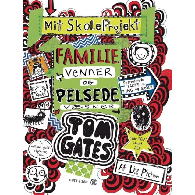 Tom Gates 12 - Familie, venner og pelsede væsner