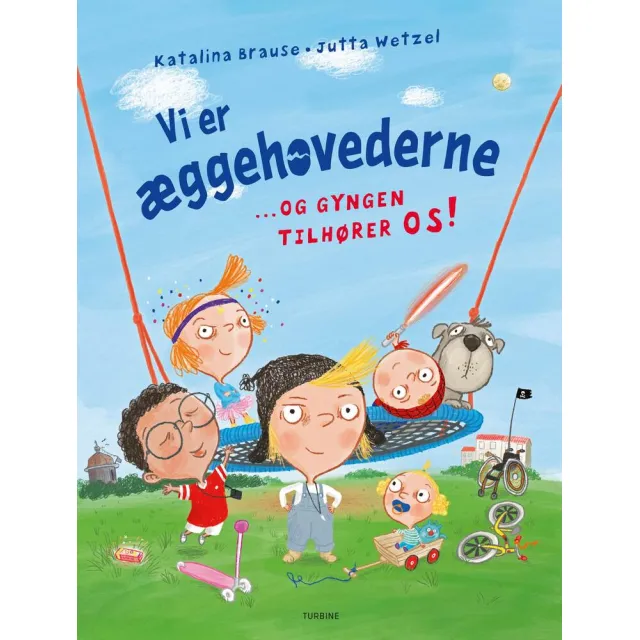 Vi er æggehovederne  og gyngen tilhører os!