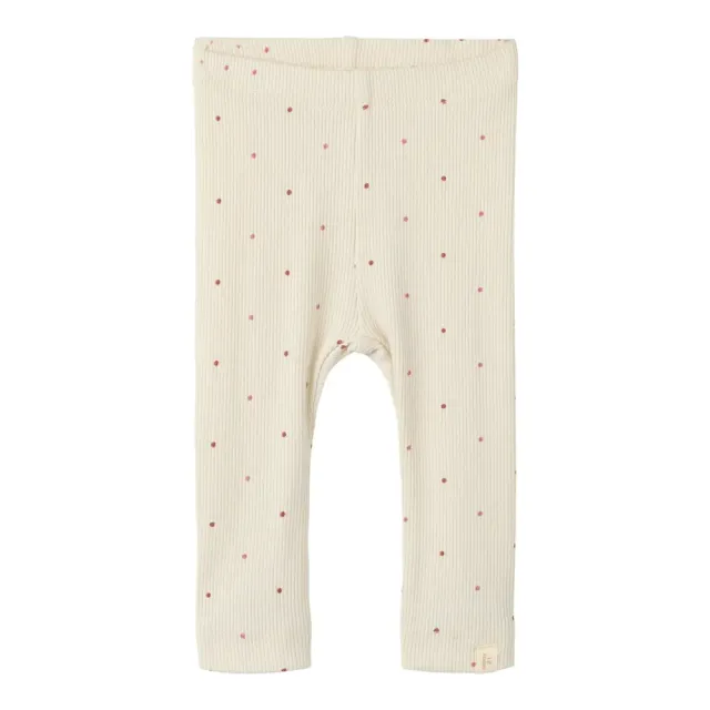 Lil' Atelier Gago Kye Slim Leggings - Turtledove - 68
