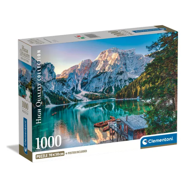 Emerald Lake Braies 1000 brikker