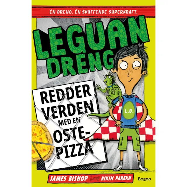 Leguandreng redder verden med en ostepizza