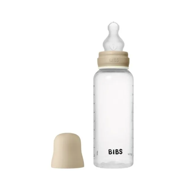 Bibs Baby Bottle Glow In The Dark, 270 Ml, Silikone