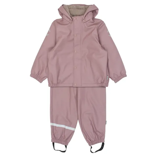 Mikk-Line Regntøj Med Fleece - Twilight Mauve - 116