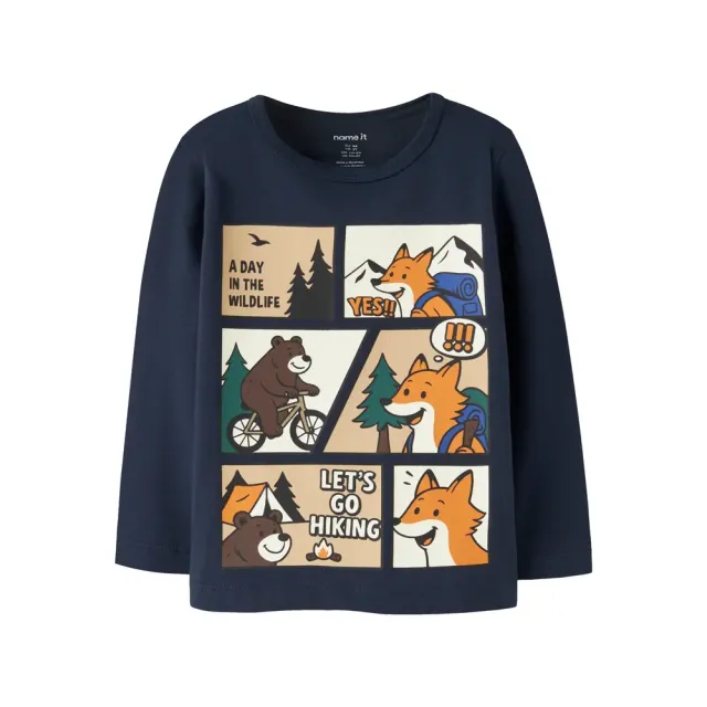 Name It Oswalde Bluse - Navy Blazer - 110