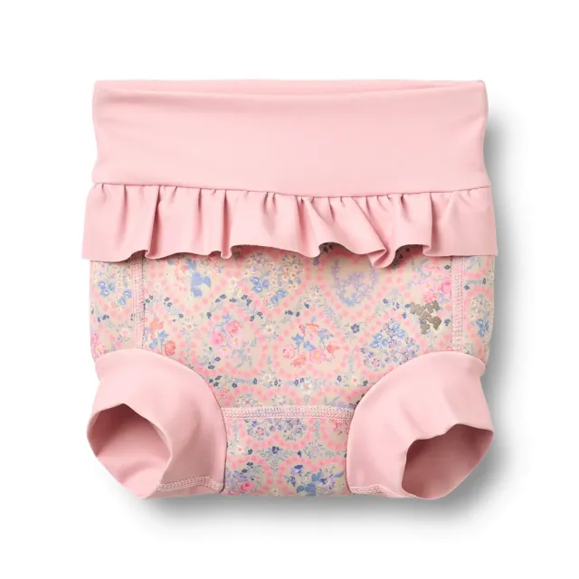 Rita Neoprene Badeble - Pink Heart Flowers - 0-3 MDR.