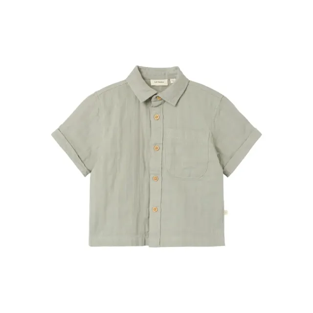 Felix ss løs skjorte - FOREST FOG - 110
